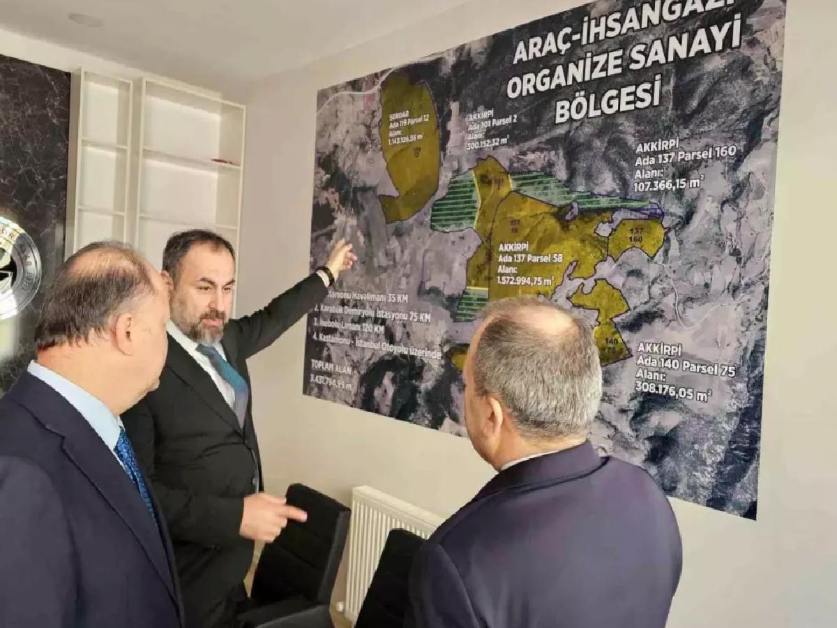 Kastamonu’da Yeni Organize Sanayi Bölgesi Kuruluyor