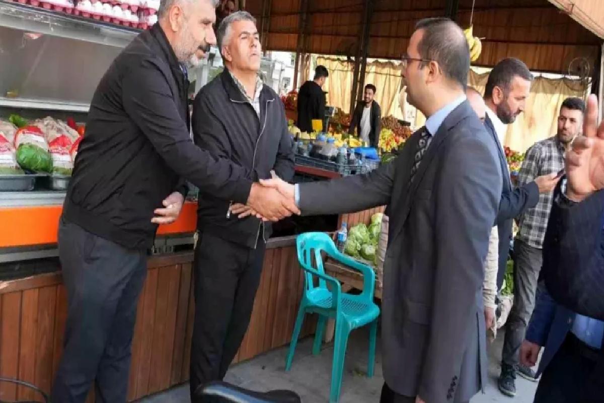 Kaymakam Baycar, Cizre Esnafıyla Buluştu