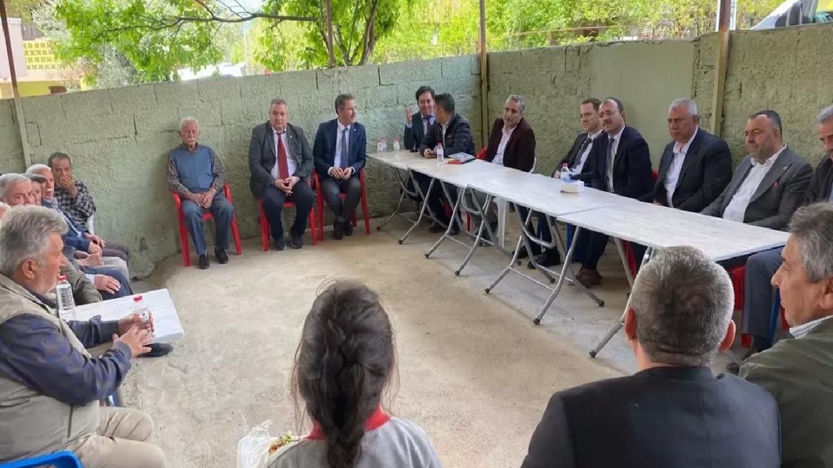 Kaymakam Dolu, Köyleri Ziyaret Etti