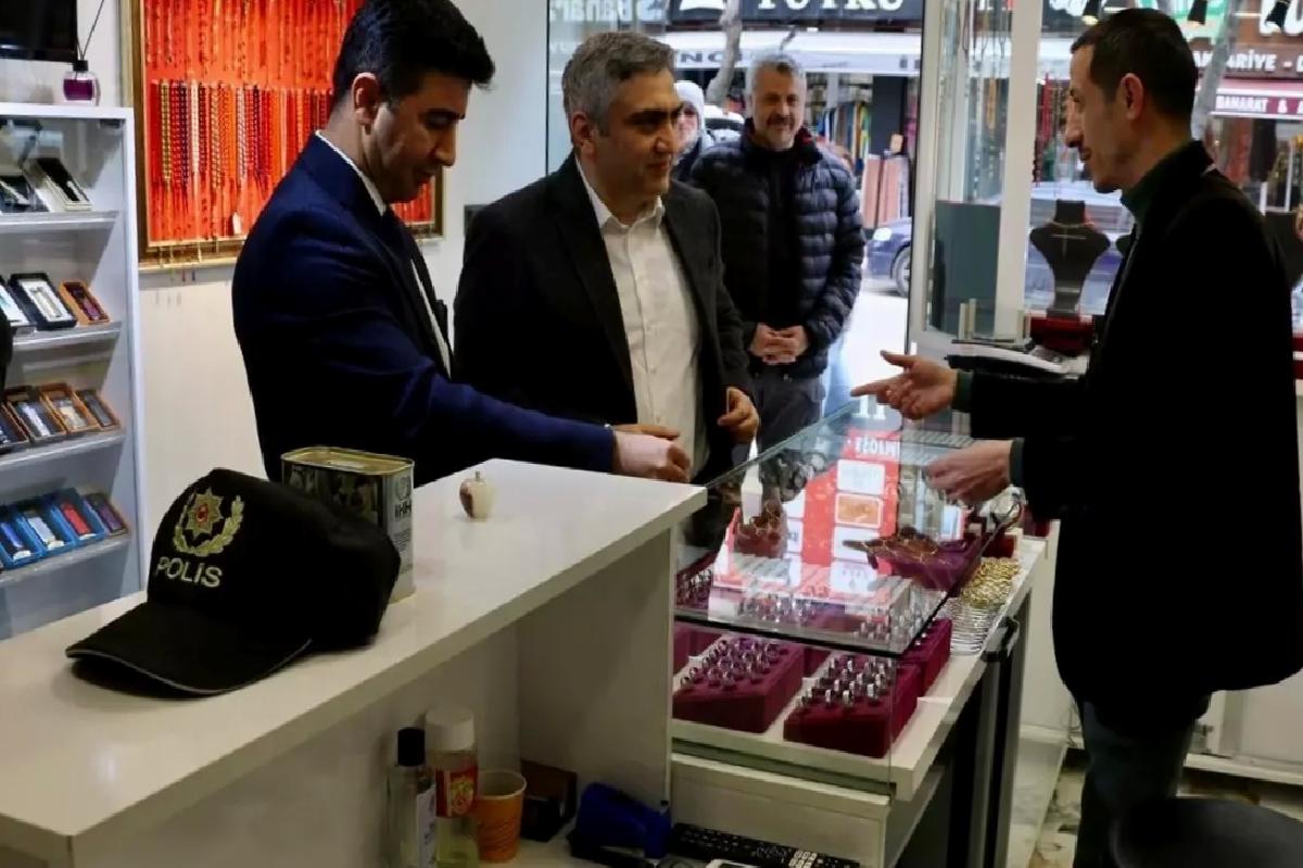 Kaymakam Karaaslan, Okul ve Esnaf Ziyaretlerine Devam Ediyor