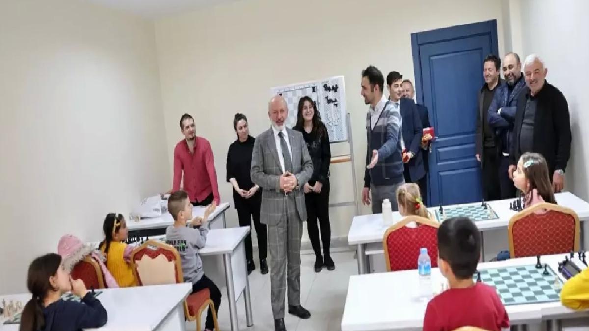 Kayseri’de Satranç Eğitim ve Turnuva Merkezi Açıldı