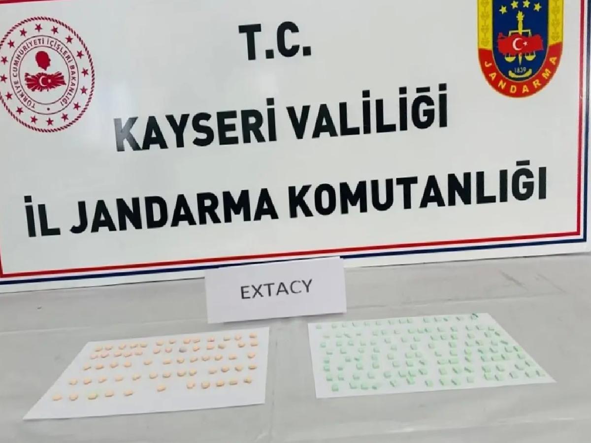 Kayseri’de Uyuşturucu Operasyonu: 176 Hap Ele Geçirildi