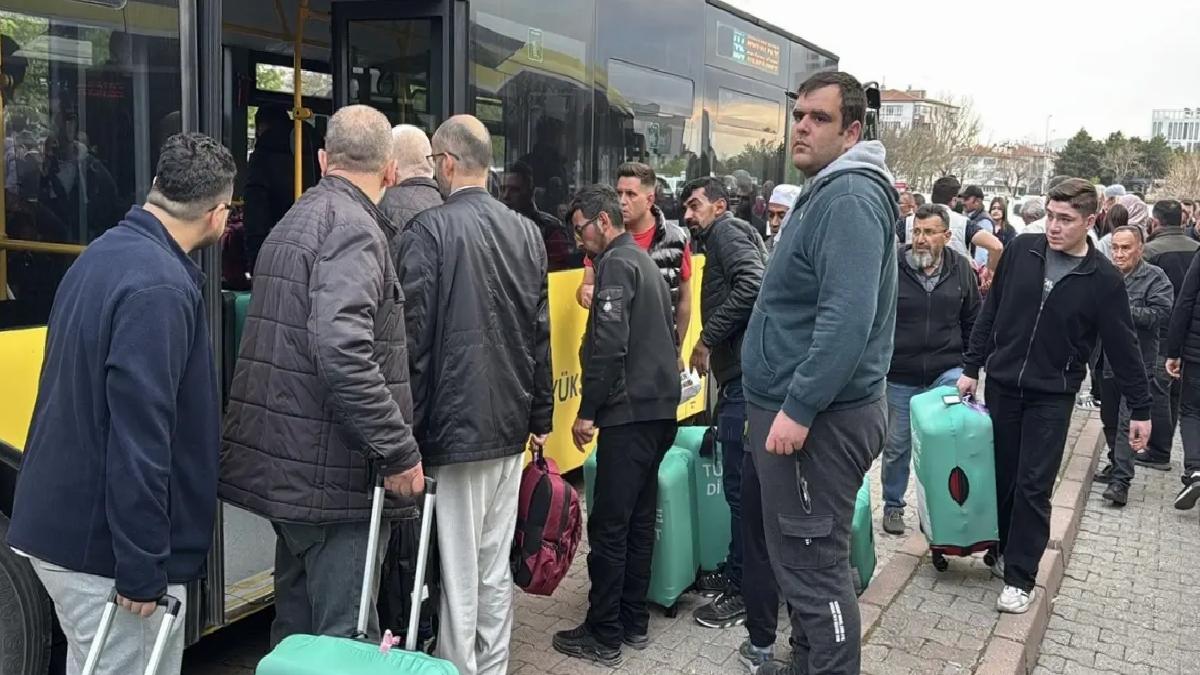 Kayseri’den Hacı Adayları Uğurlandı