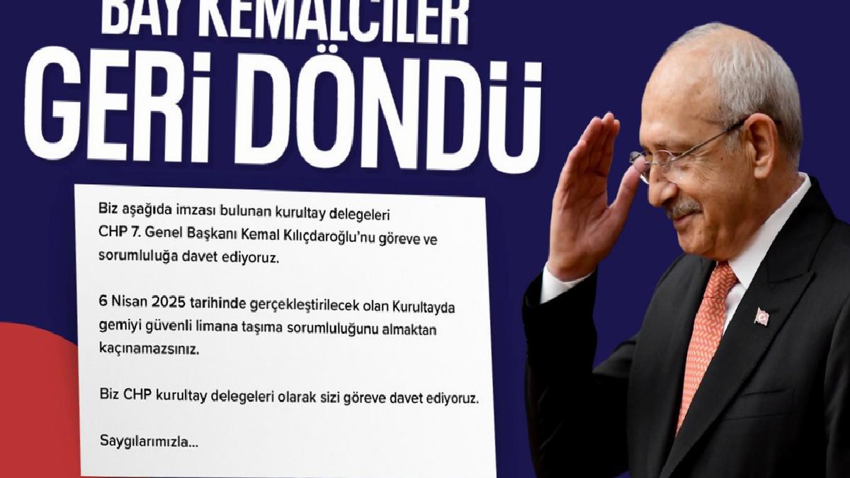 Kemal Kılıçdaroğlu’nu destekleyen delegeler harekete geçti: Aday ol!