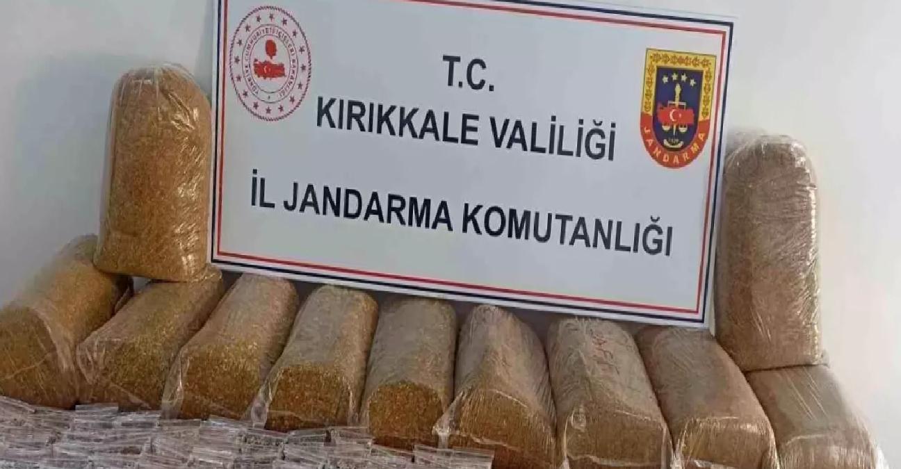 Kırıkkale’de Kaçak Tütün Operasyonu