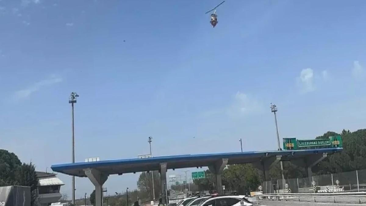 Kırklareli’de Hava Araçlı Trafik Denetimi