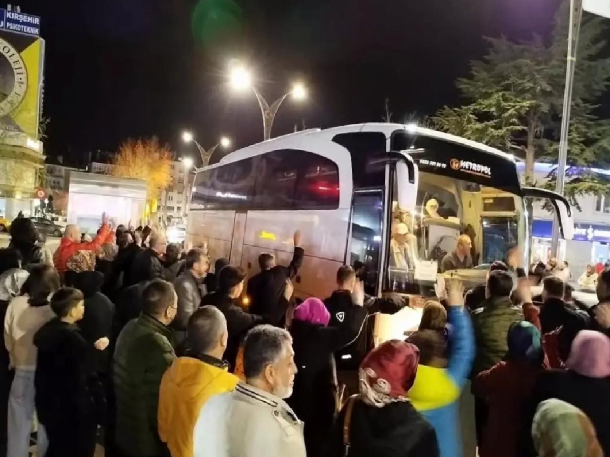 Kırşehir’den Umreye Uğurlama Töreni