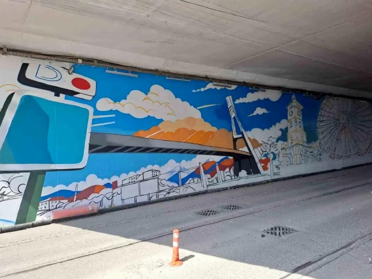 Kocaeli’de Alikahya Tramvay Hattı Projesi İçin TEM Otoyolu Alt Geçidinde Çalışmalar Devam Ediyor