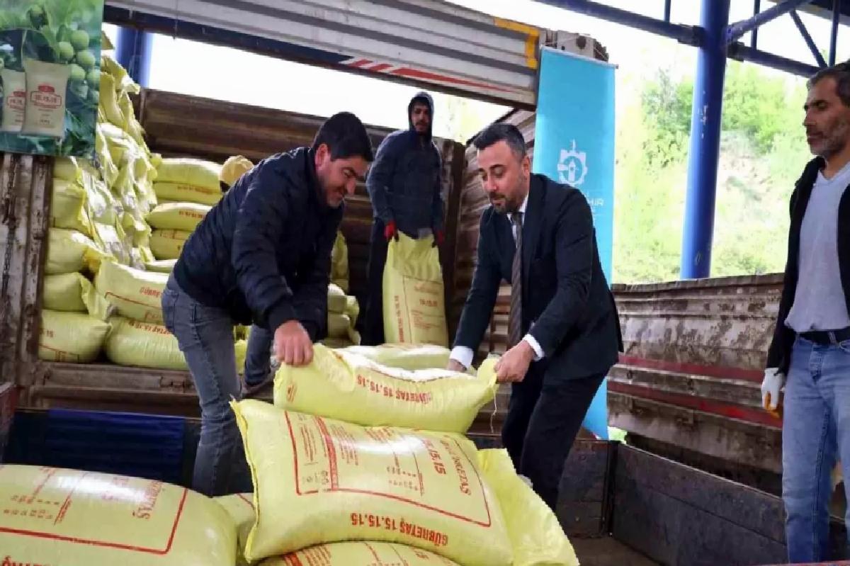 Kocaeli’de Meyve ve Sebze Üreticilerine Yüzde 50 Hibeli Gübre Desteği