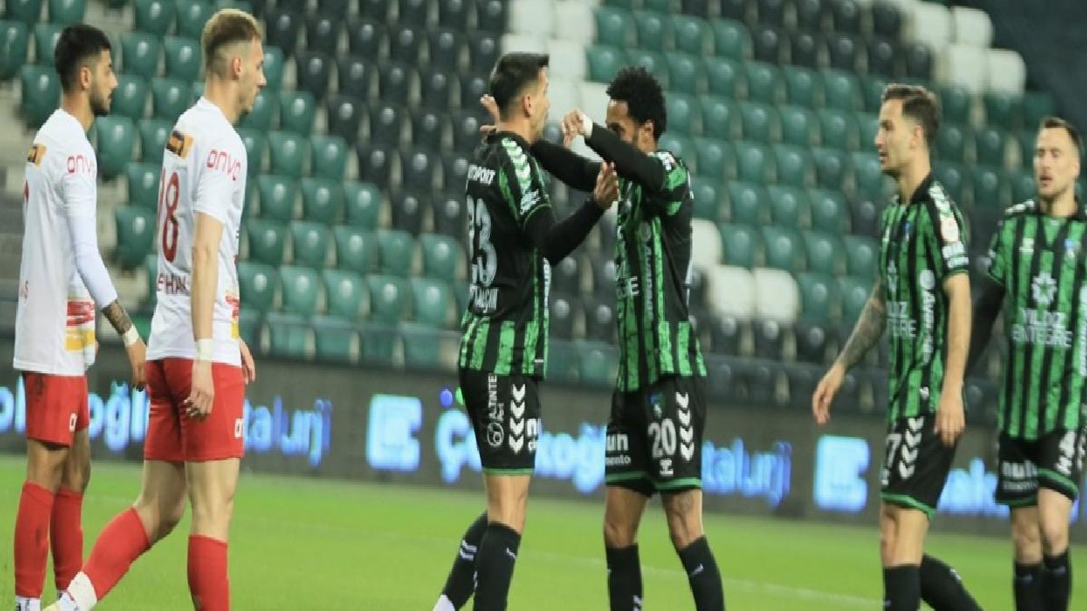 Kocaelispor, Yeni Malatyaspor’a 7 attı