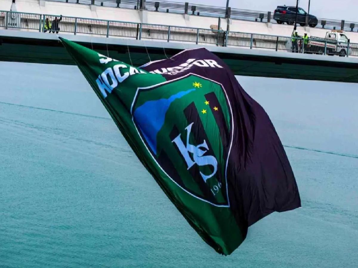 Kocaelispor’un Süper Lig Sevinci: Dev Bayrak Osmangazi Köprüsü’nde