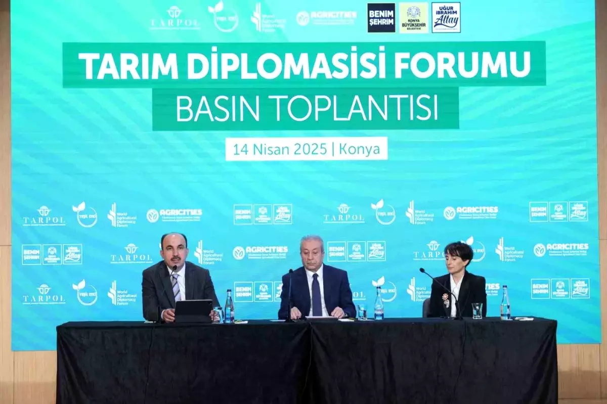 Konya, dünyadaki gıda krizine karşı çözümün ve diplomasinin merkezi olacak