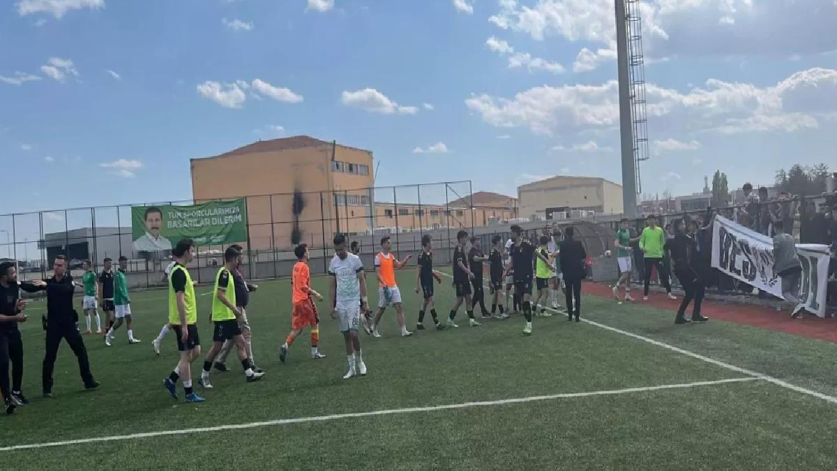 Konya’da Amatör Maçta Gerginlik