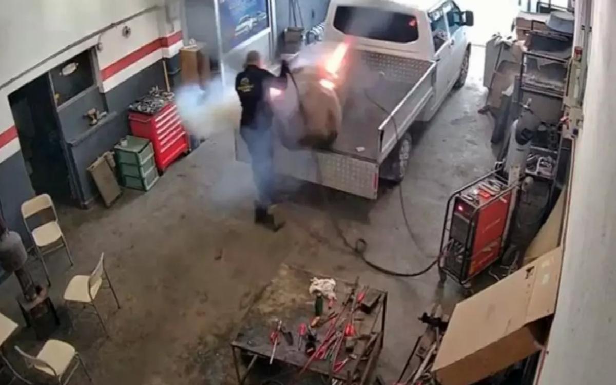 Konya’da Mazot Deposunda Patlama