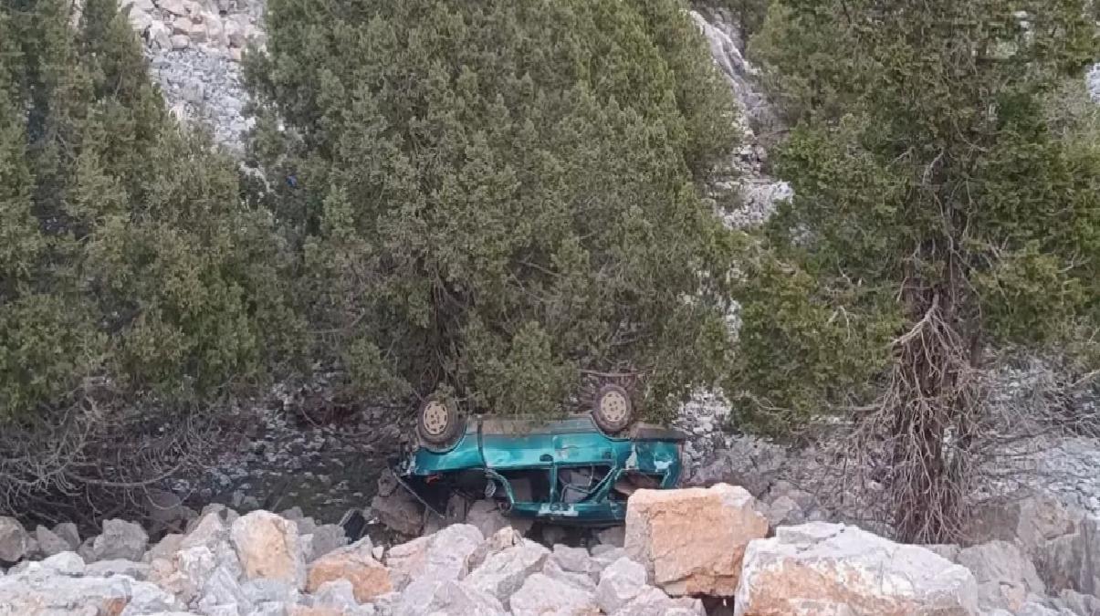 Konya’da Uçuruma Devrilen Araçta 5 Yaralı