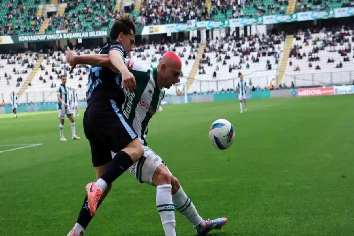 Konyaspor – Adana Demirspor: İlk Yarı Sonucu 0-1