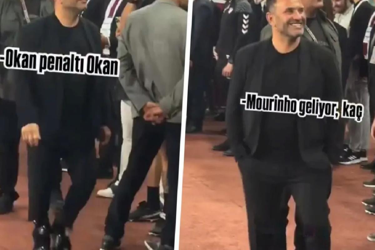 Konyasporlu taraftar Okan Buruk’a peş peşe laf attı: Mourinho geliyor kaç