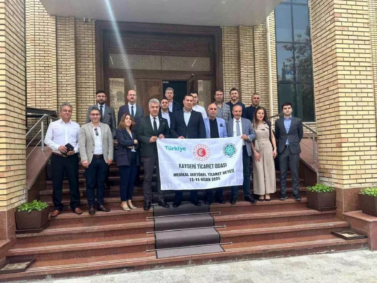 KTO Heyeti Özbekistan’da Sağlık Sektörünü Görüştü
