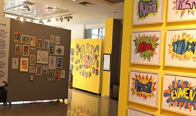 ‘Küçük Ressamlar’ 23 Nisan Çocuk Sergisi Sefaköy Galeri Küp’te