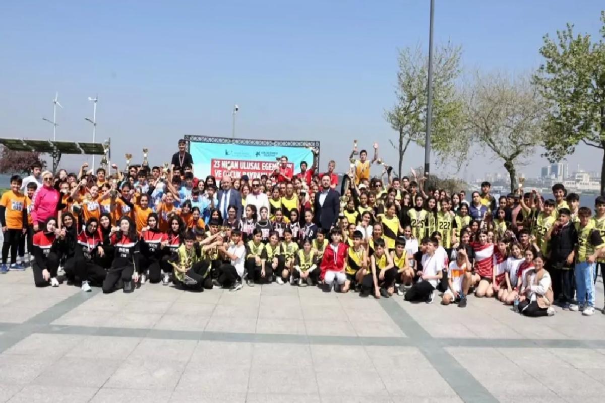 Küçükçekmece’de 23 Nisan Ulusal Egemenlik Koşusu Gerçekleşti