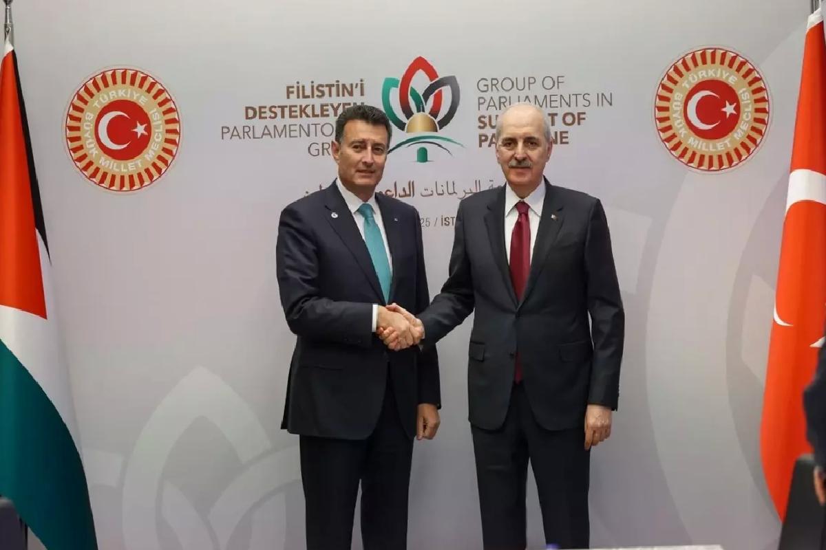 Kurtulmuş, Filistin için Ürdün ile Görüştü