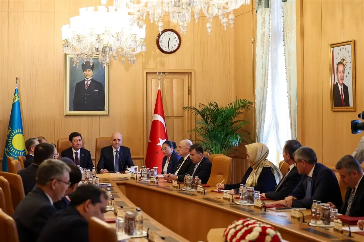Kurtulmuş ve Koşanov’dan Çalışma Ziyareti