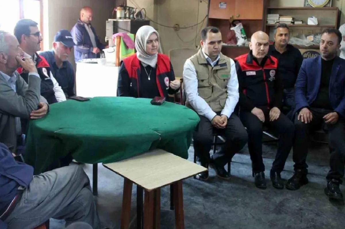 Kurukavak’ta Tarımsal Afet İncelemesi