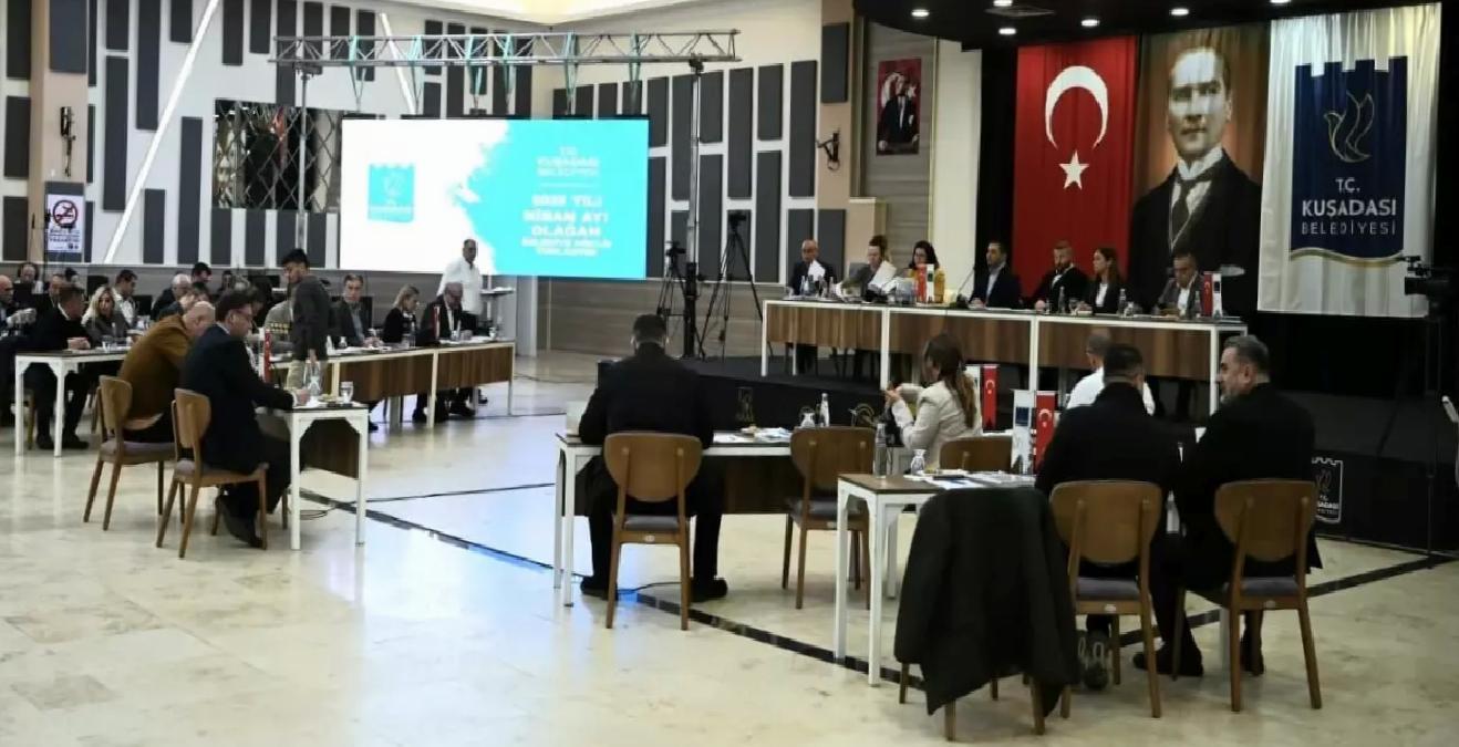 Kuşadası Belediye Meclisi Nisan Toplantısı Yapıldı