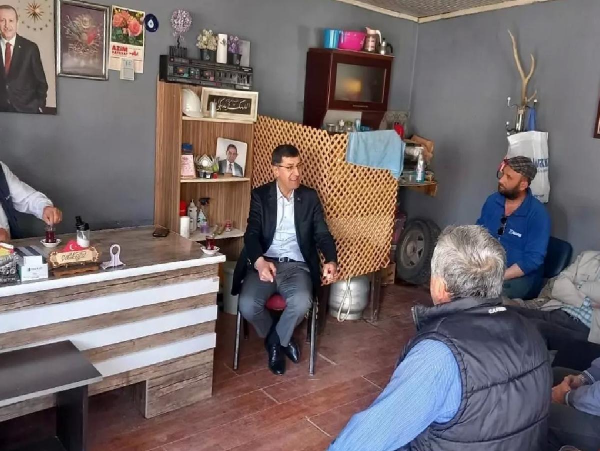 Kütahya Belediye Başkanı Eyüp Kahveci, Büyüksaka Köyü’nde Halkla Buluştu