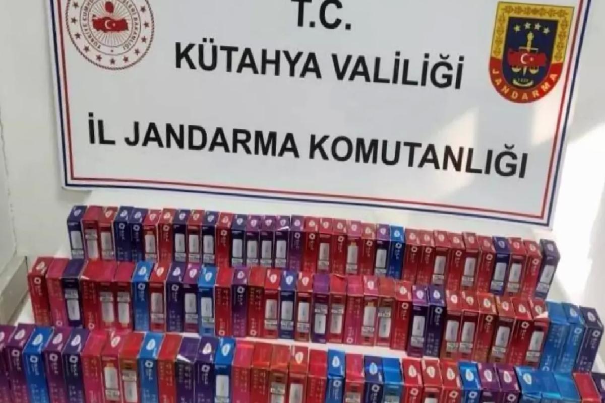 Kütahya’da 101 Elektronik Sigara Ele Geçirildi