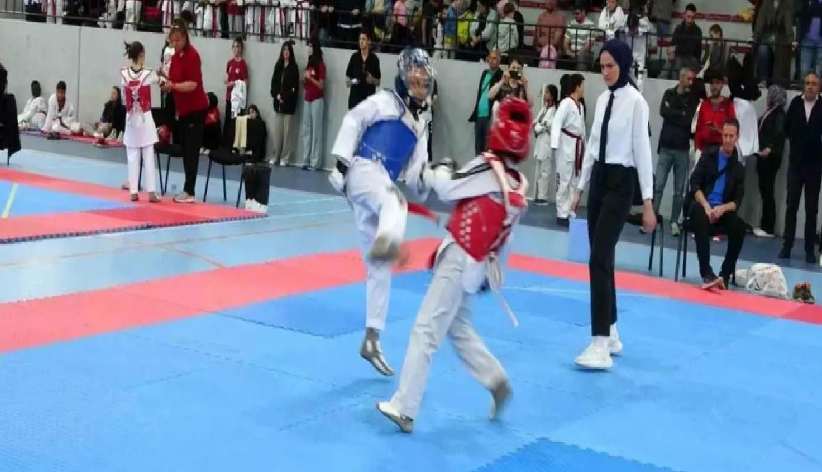 Kütahya’da Minikler Taekwondo Yarışmaları Coşkuyla Yapıldı