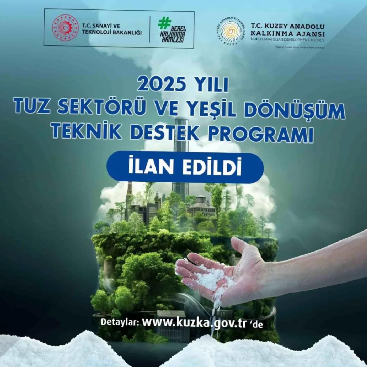 KUZKA’dan Tuz Sektörüne 4 Milyon Lira Destek