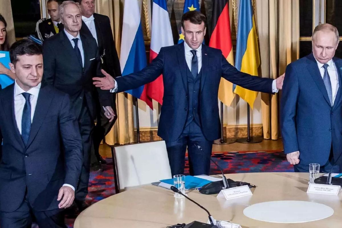 Macron’dan Putin’e Ukrayna resti: Yapmamız gereken tek bir şey var…