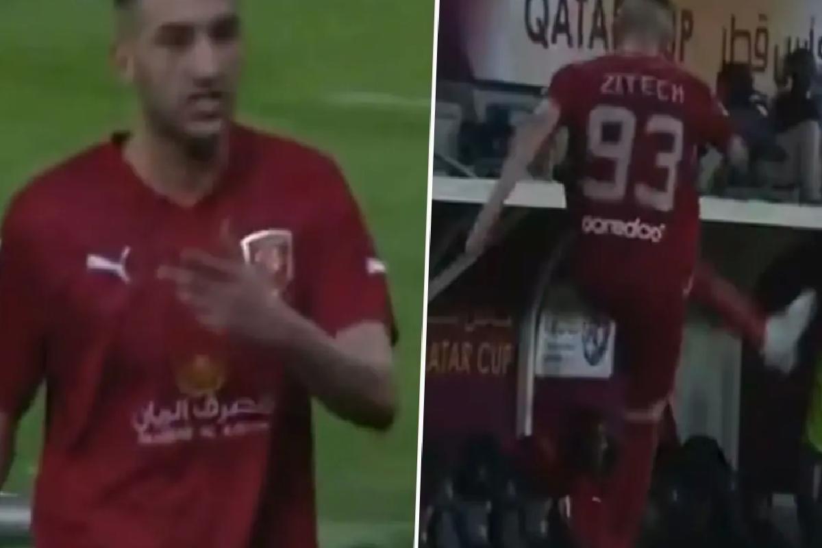 Maçta tabelayı gören Ziyech bir anda delirdi
