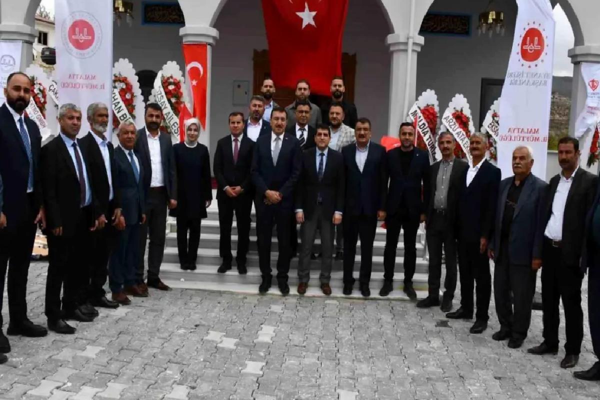 Malatya’da Levent Camii İbadete Açıldı