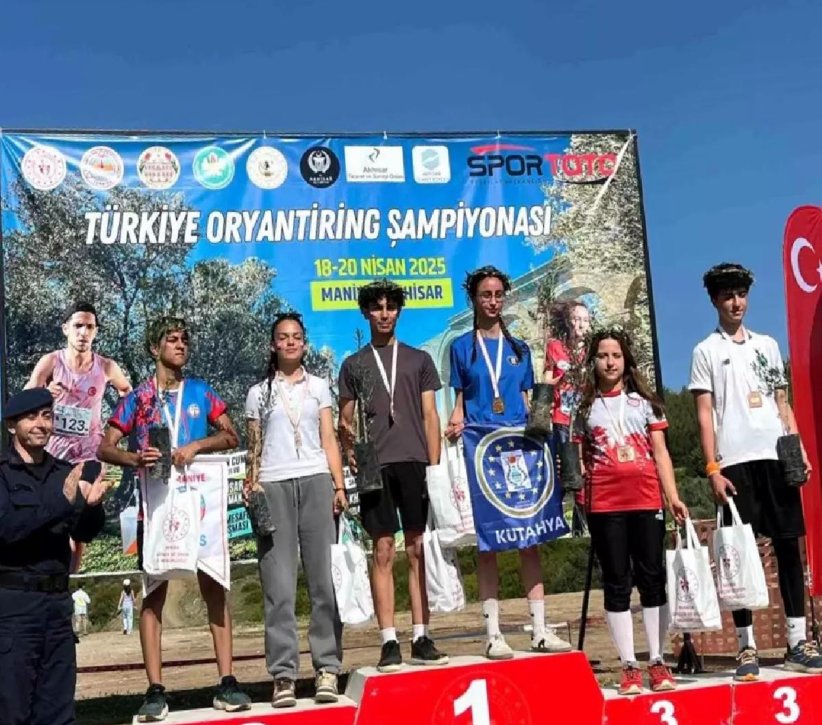Manisa, Oryantiring Şampiyonası’nda Zirveye Çıktı