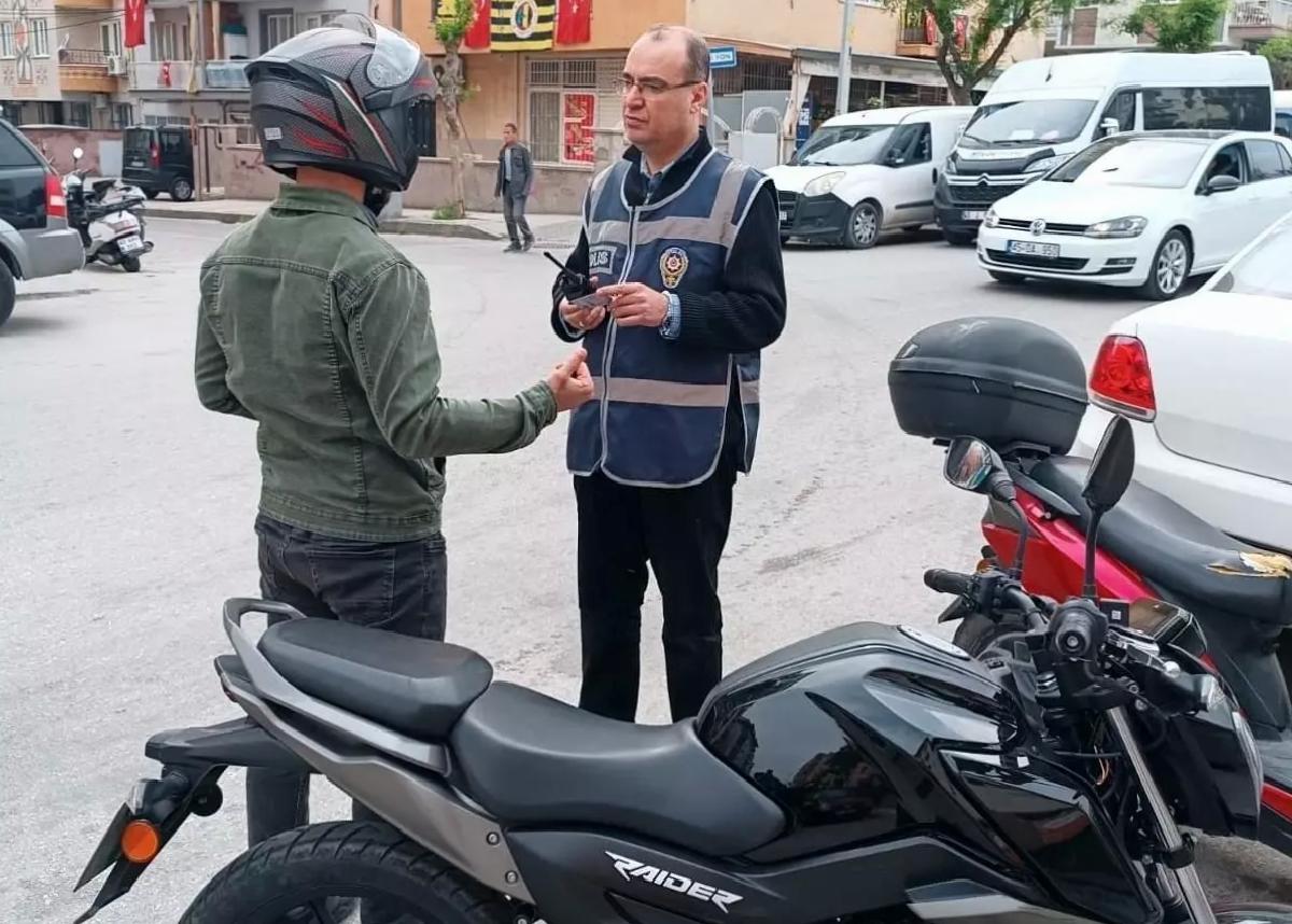 Manisa’da Motosiklet Denetimi: 1.2 Milyon TL Ceza