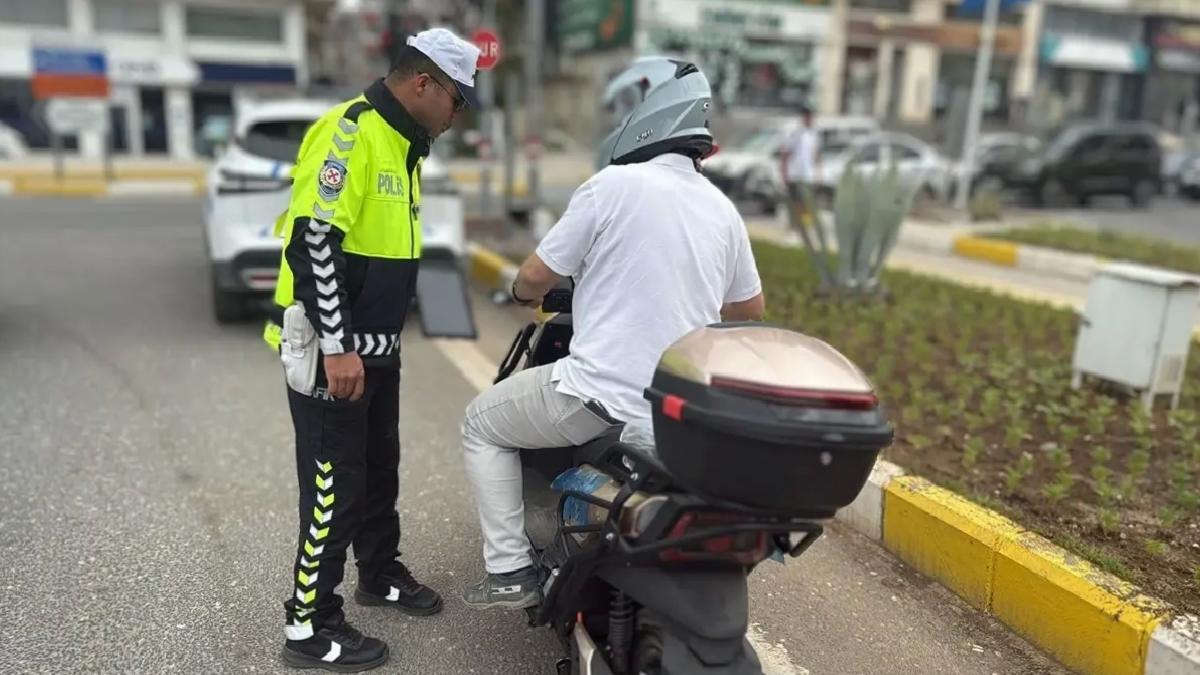 Mardin’de Motosiklet Denetimleri
