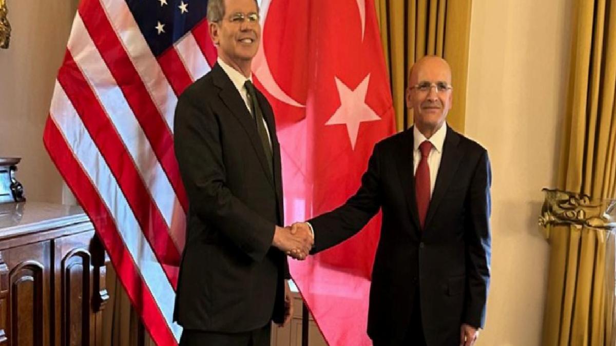 Mehmet Şimşek, ABD’li mevkidaşıyla görüştü