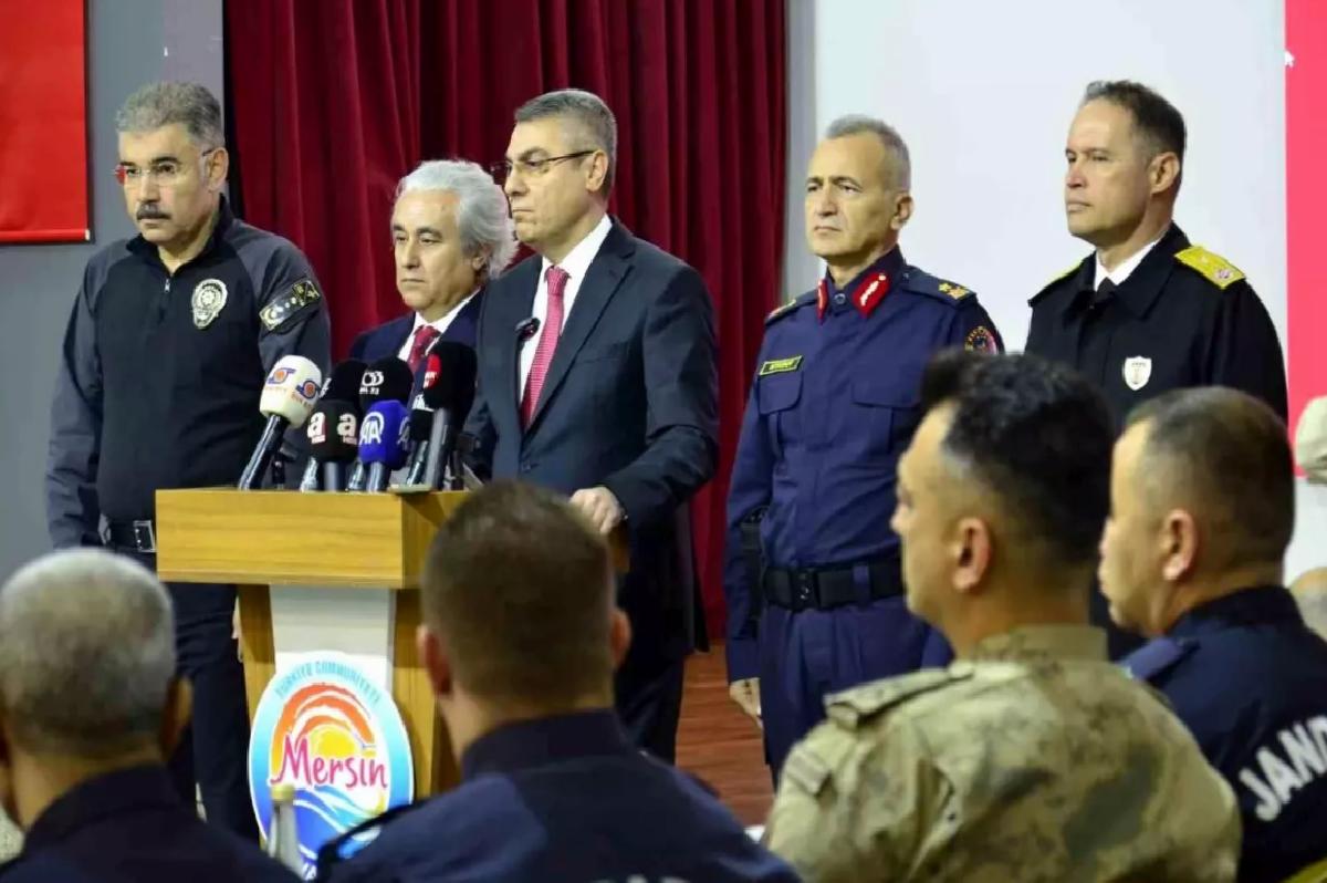 Mersin’de Güvenlik Verileri Açıklandı