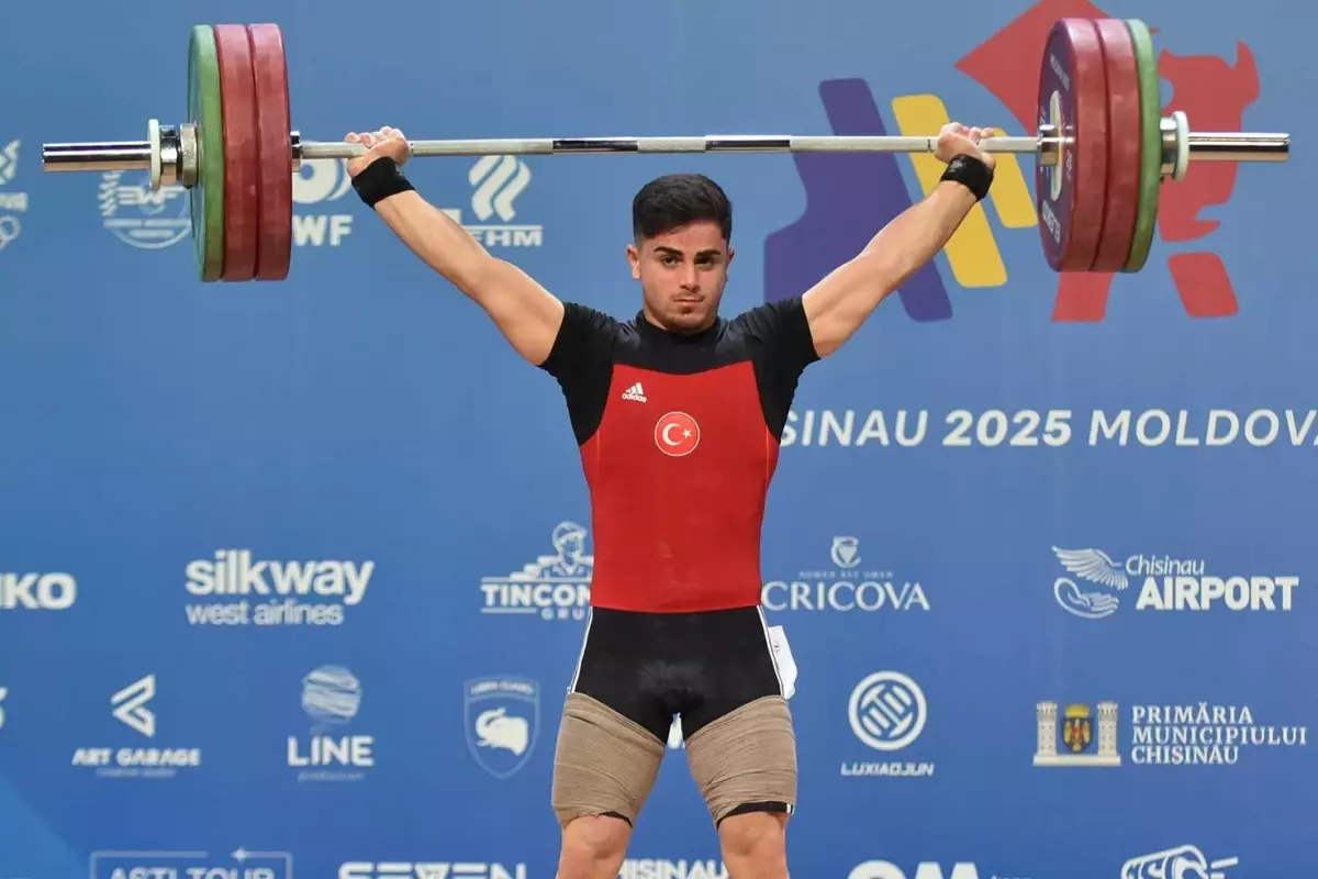 Milli Halterci Kaan Kahriman, Avrupa şampiyonu oldu
