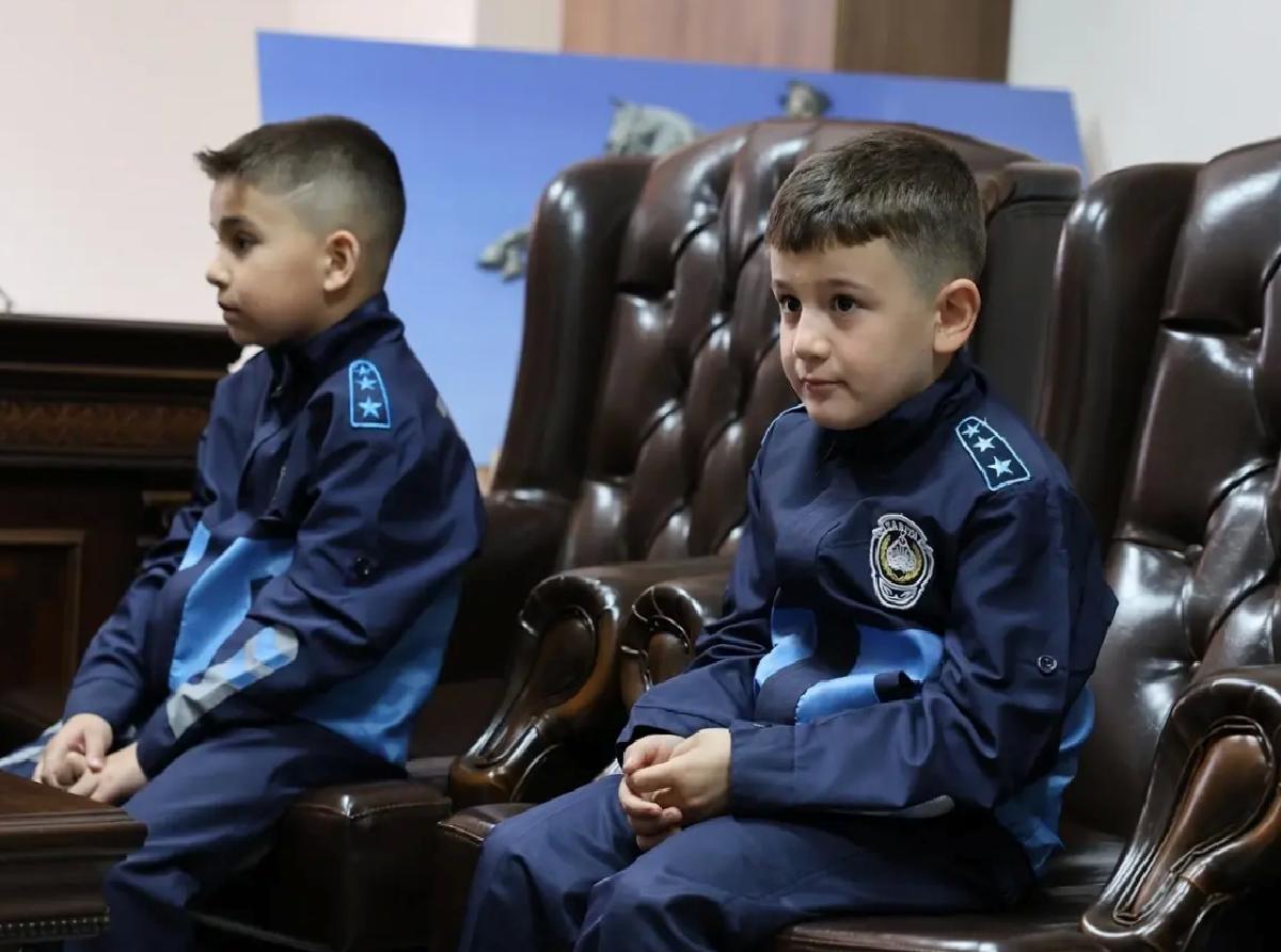 Minik Zabıtalar Vezirköprü’de Görevde