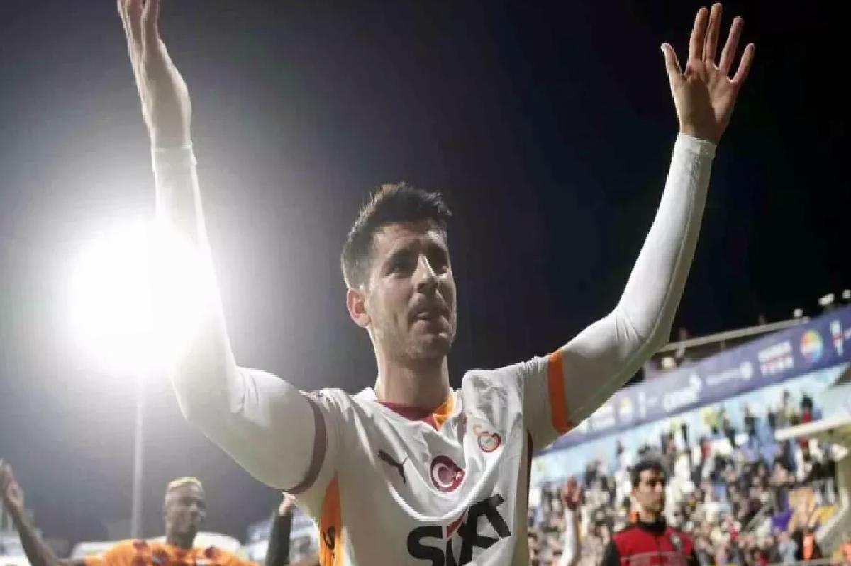 Morata, Galatasaray’ın Galibiyetini Kutladı