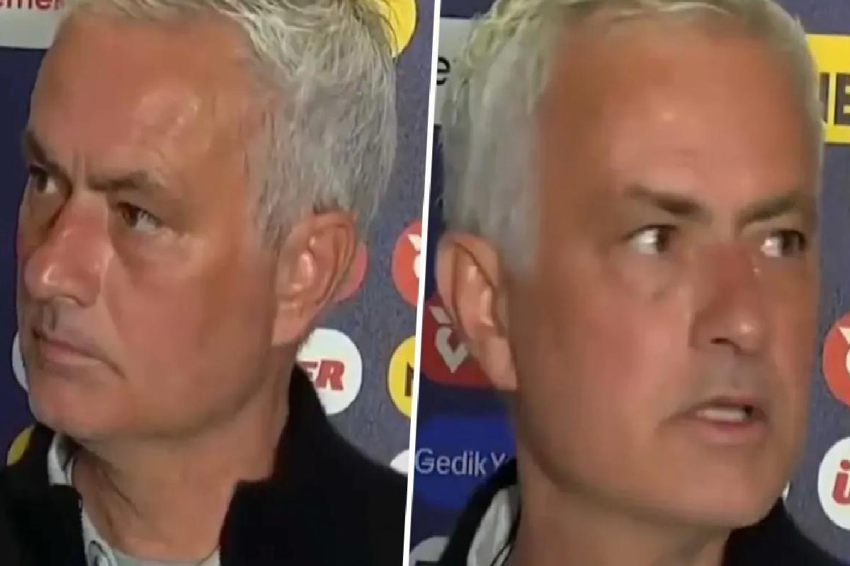 Mourinho, muhabirle tartıştı! İlk soruyu duyunca çılgına döndü