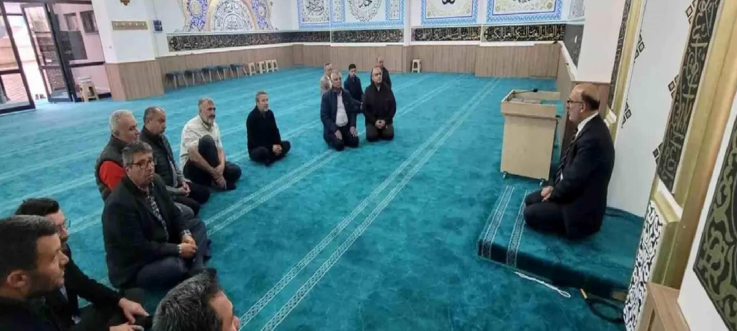 Müftü İmamoğlu’ndan Merkez Selman-ı Farisi Camii Ziyareti