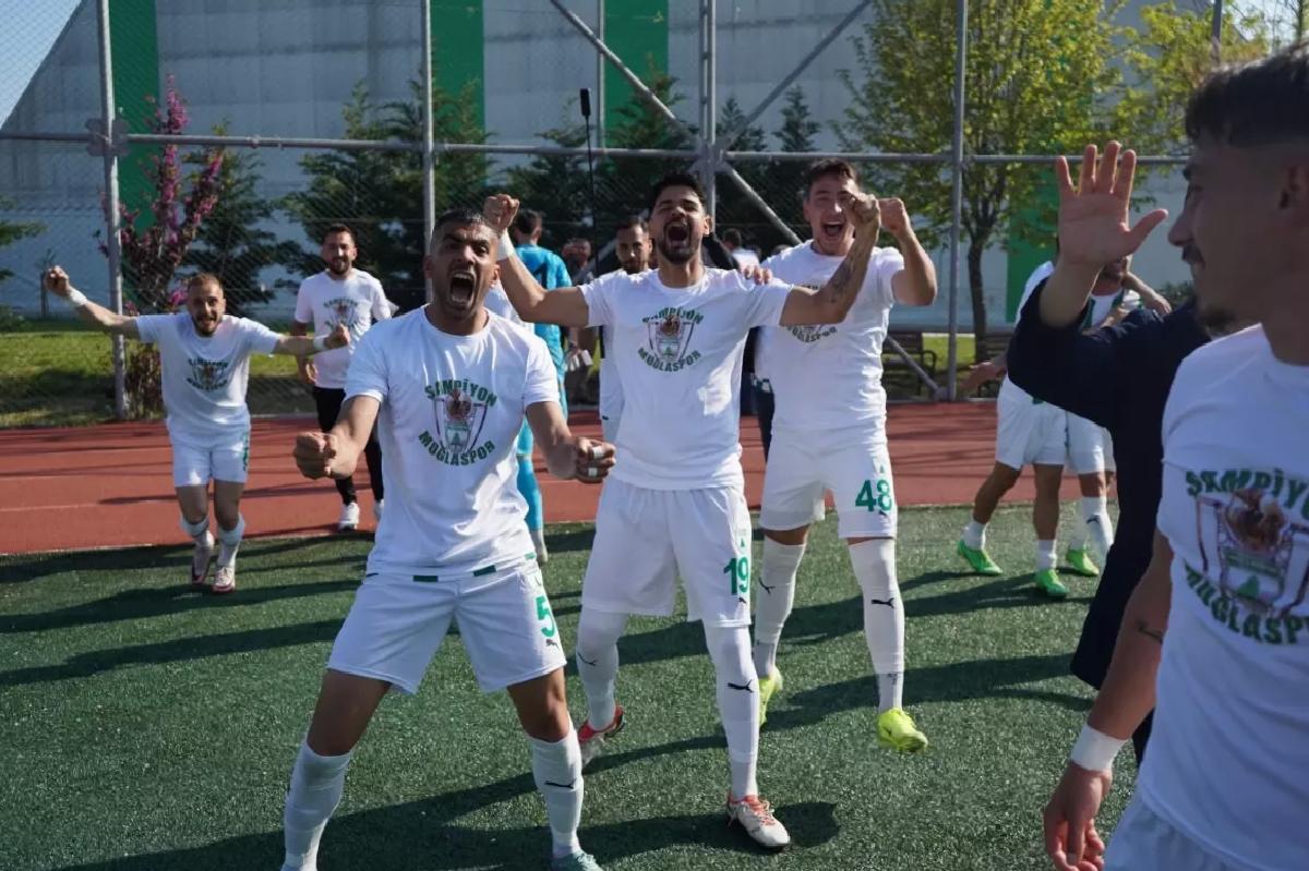 Muğlaspor 18 Yıl Sonra 2’nci Lig’e Yükseldi
