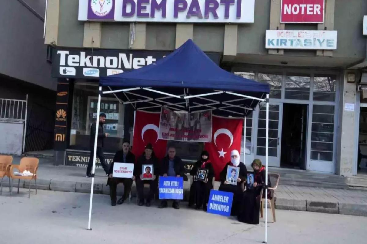 Muş’ta Evlat Nöbeti 192. Haftada