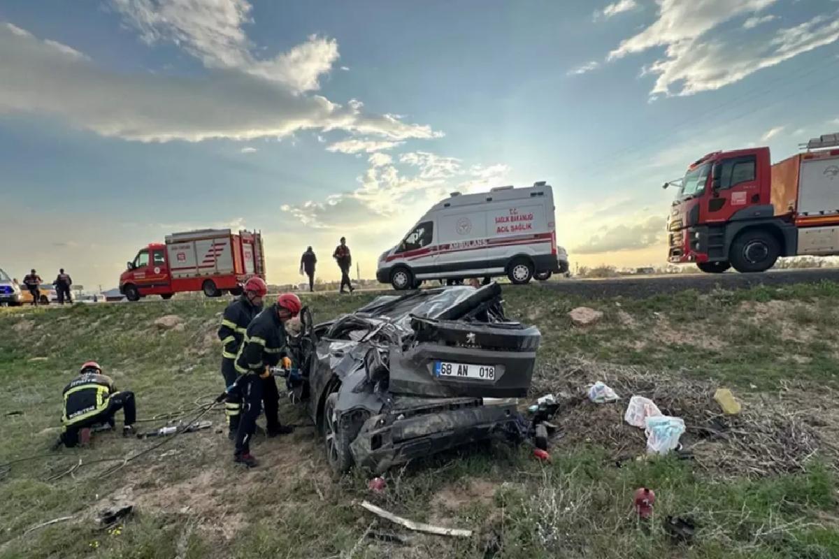 Nevşehir’de feci kaza! 2 kişi hayatını kaybetti