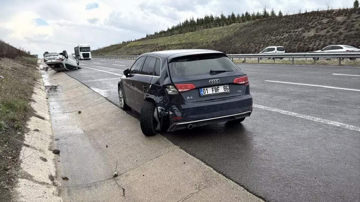 Niğde’de Dolu Yağışı 6 Trafik Kazası Yol Açtı
