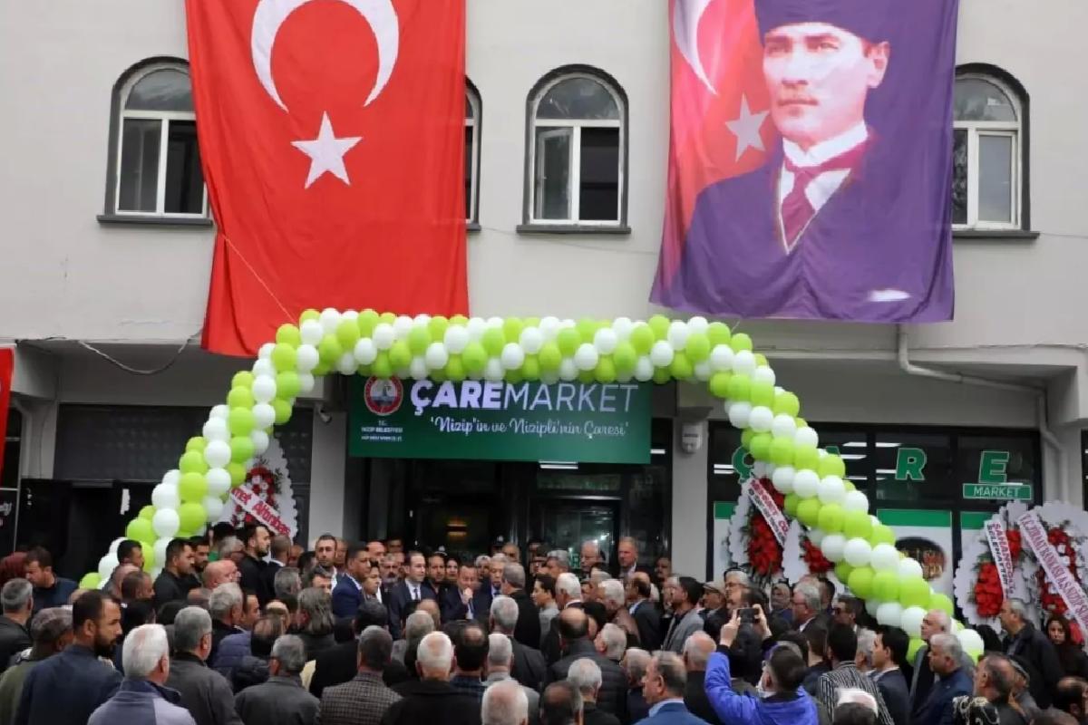 Nizip’te Ekonomik Refaha Katkı Sağlayacak ‘Çare Market’ Açıldı